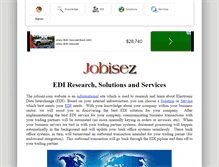 Tablet Screenshot of jobisez.com
